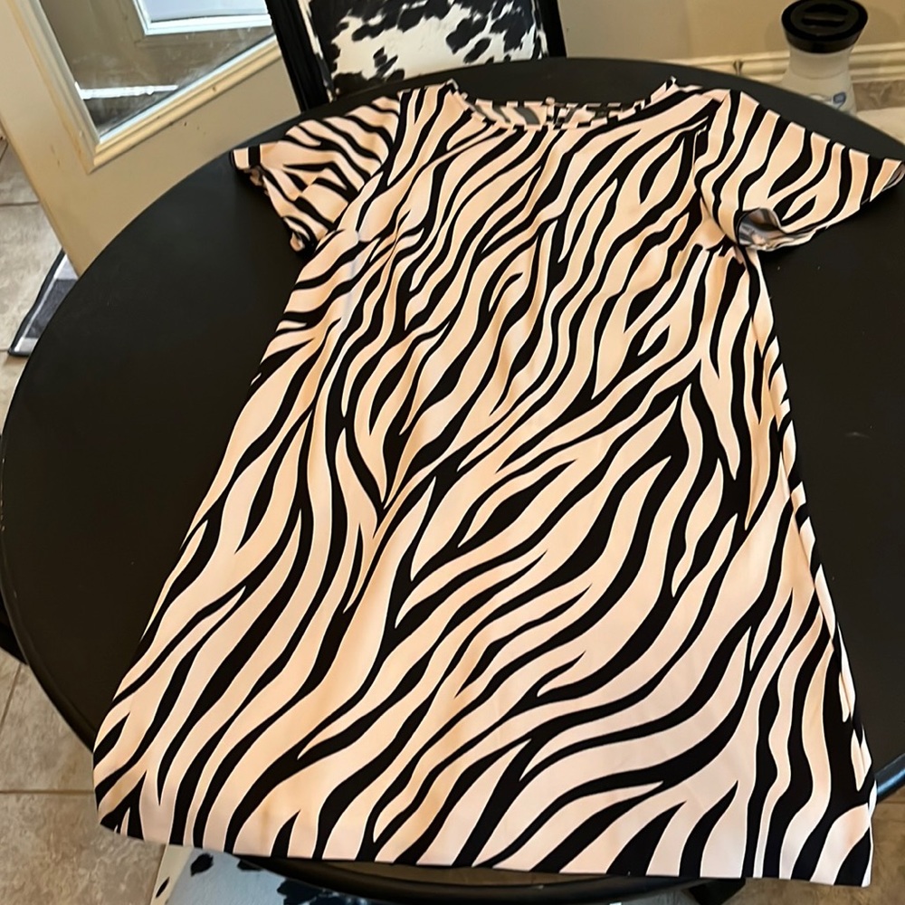 NWOT Zebra striped dress from Ann Taylor